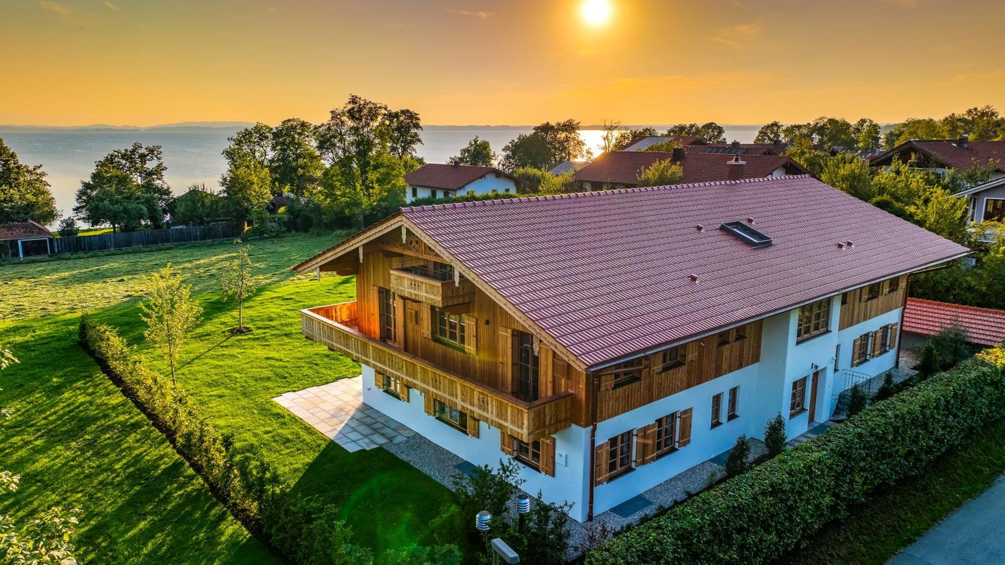 Graf Chiemo Suites - Direkt Am Chiemsee Mit Separatem Seezugang Chieming Zewnętrze zdjęcie